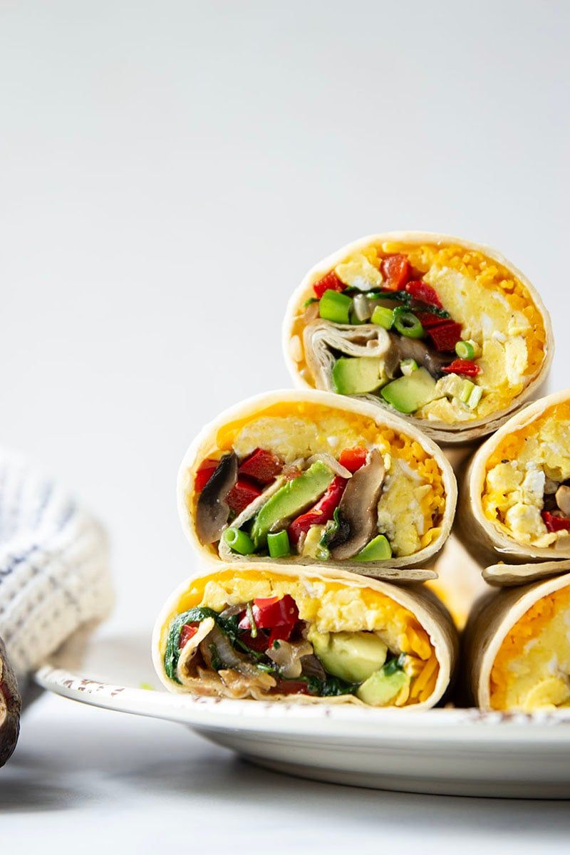 Veggie-Packed Breakfast Burrito