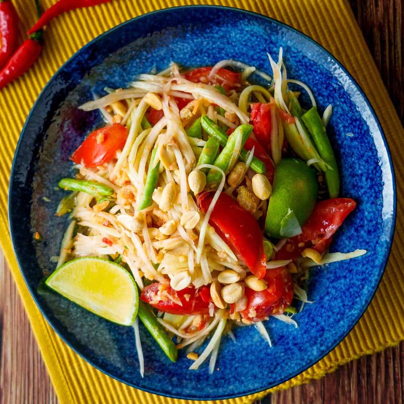 Som Tum (Green Papaya Salad)