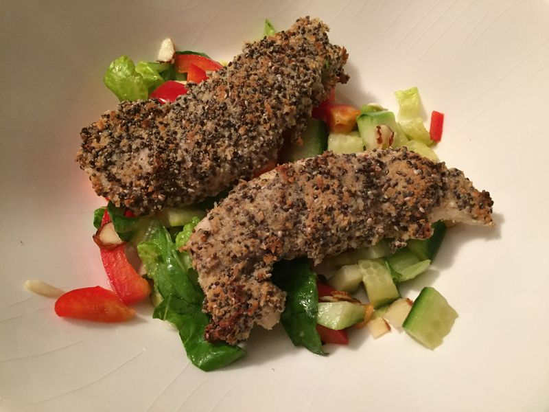 Coating for Baked Chicken or Fish