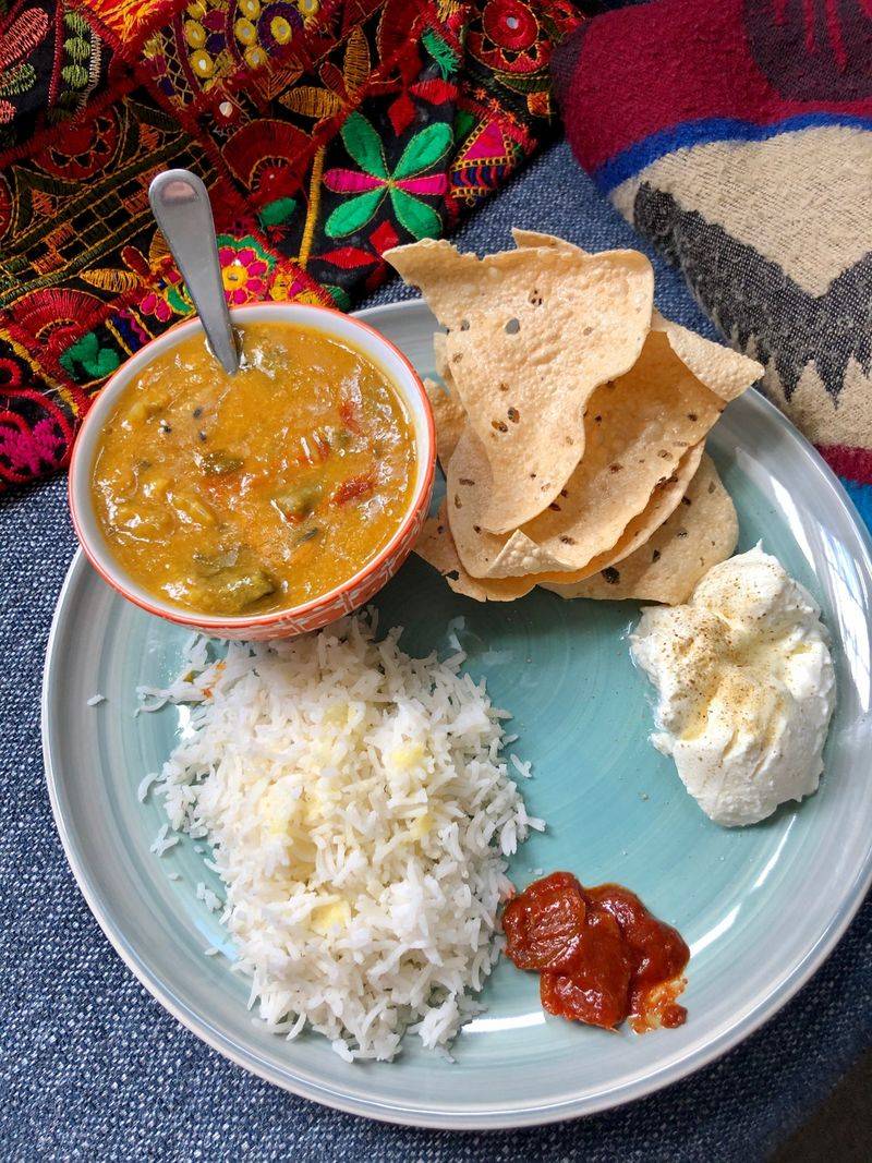 Sambar (South Indian Lentil and Vegetable Stew)