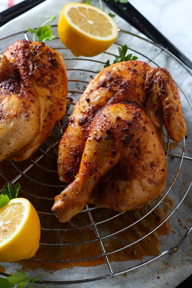 Bayerisches Brathähnchen (Bavarian Roast Chicken)