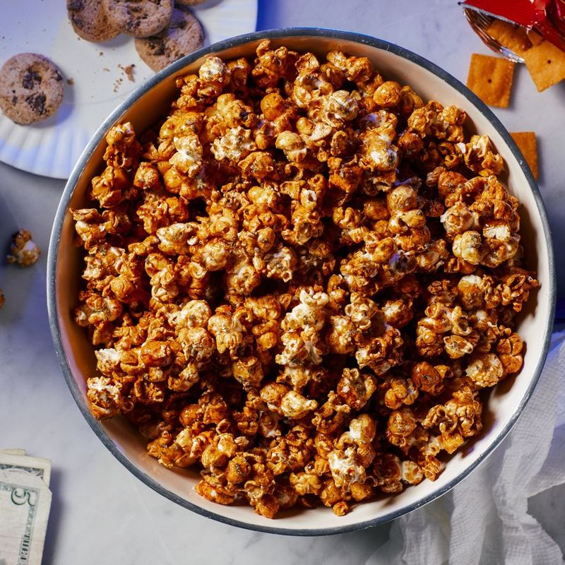 Honey Sriracha Popcorn