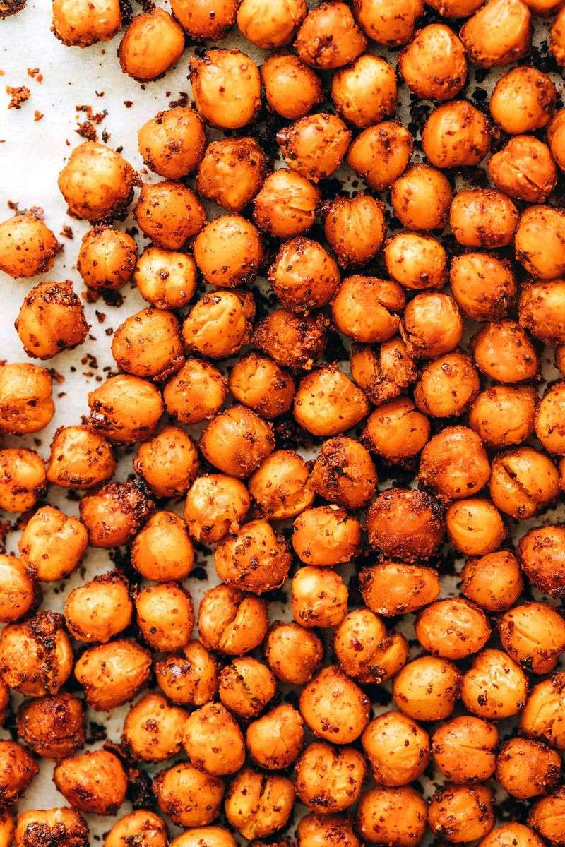 Spicy Roasted Chickpeas