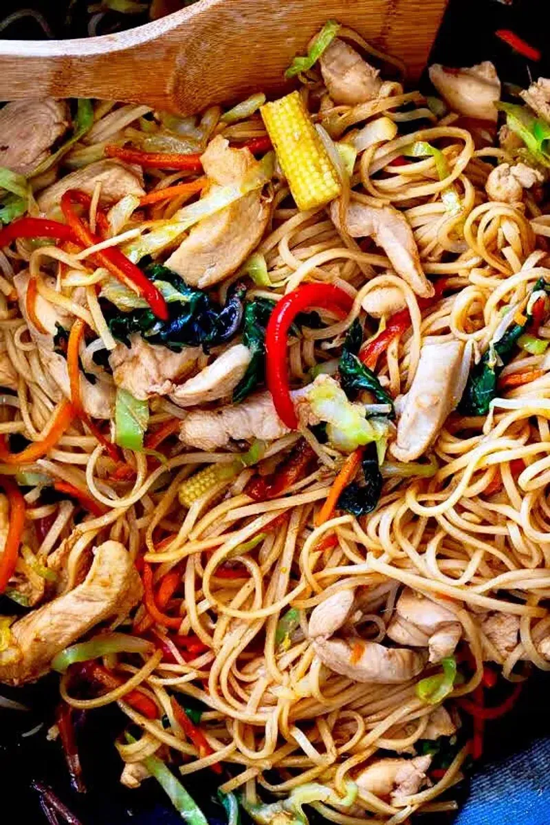 Stir-Fry with Noodles