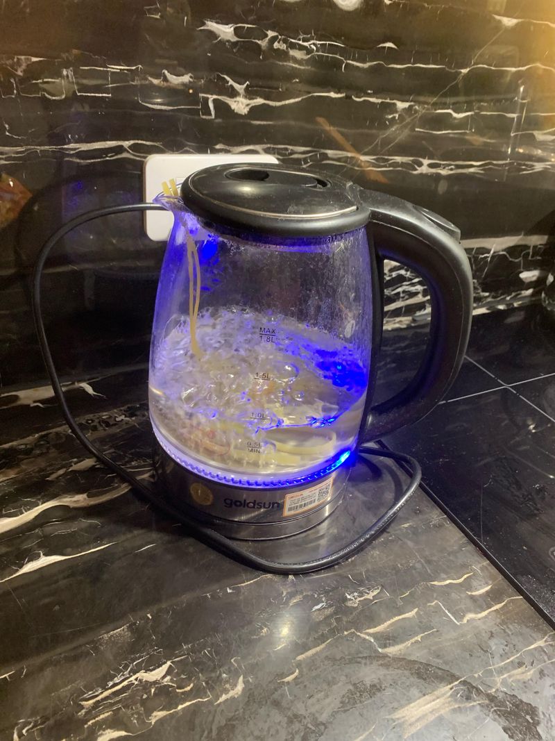 Electric Kettle Pre-Soak Method