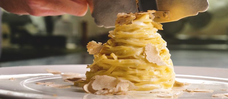 Tajarin al Tartufo from Piedmont