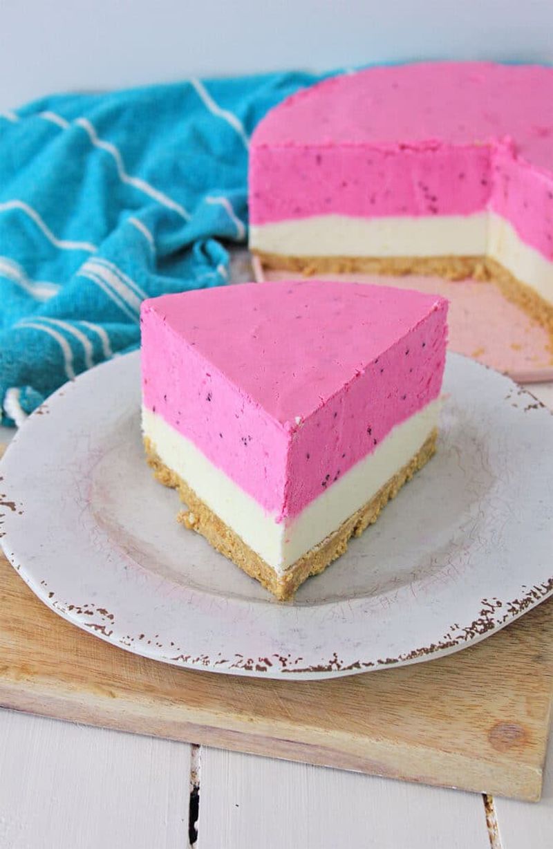 Dragon Fruit Cheesecake