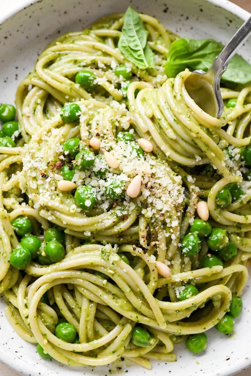 Pea Pesto Pasta