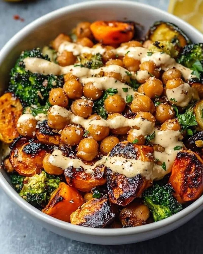 Roasted Veggie Buddha Bowl