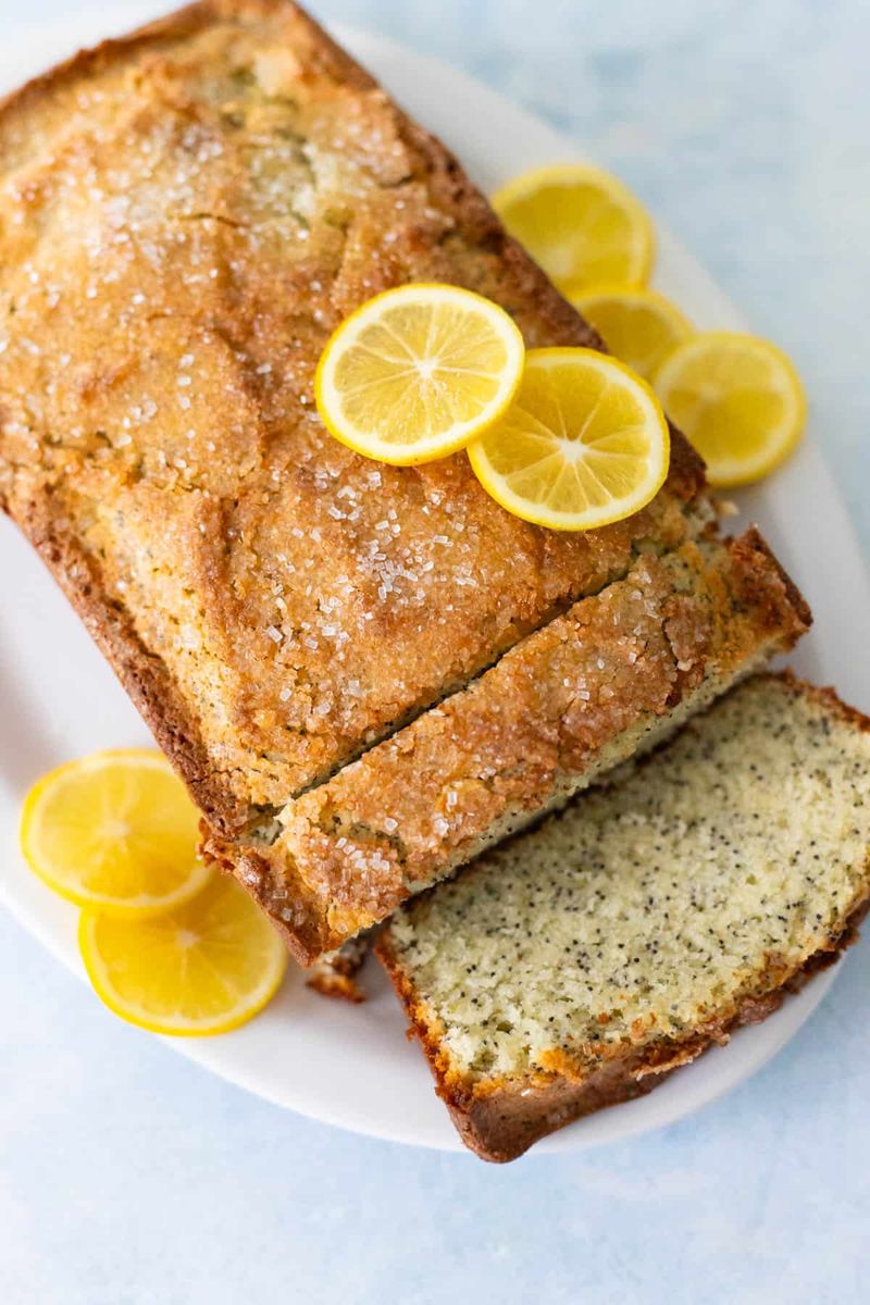 Lemon Poppy Seed Loaf Cake