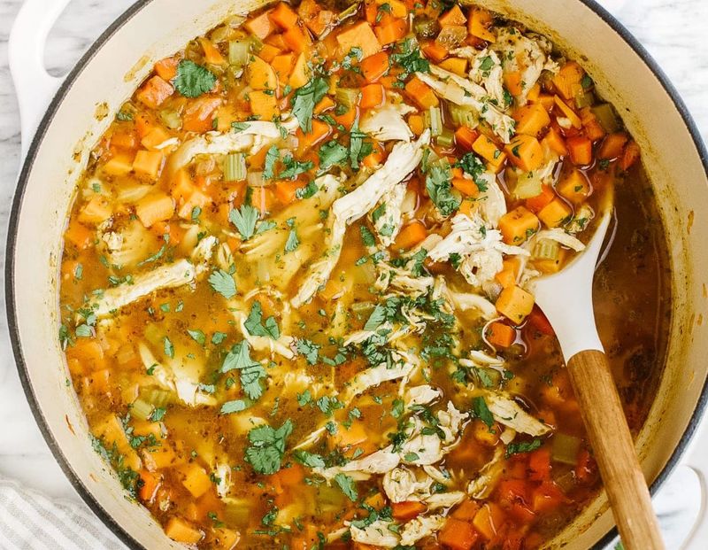 Chicken and Sweet Potato Soup