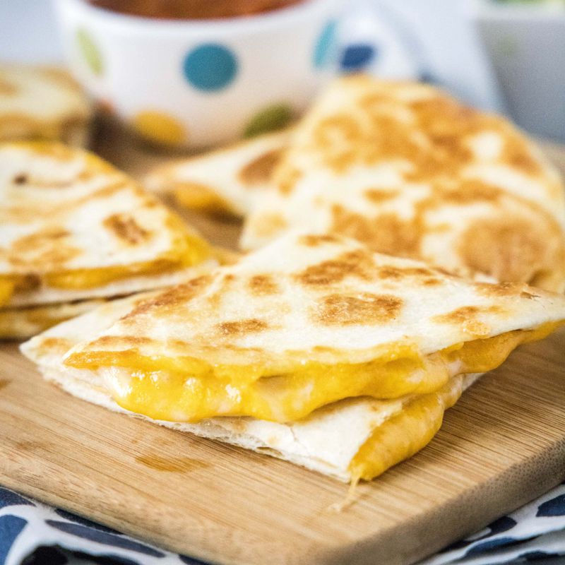 Microwave Mug Quesadilla