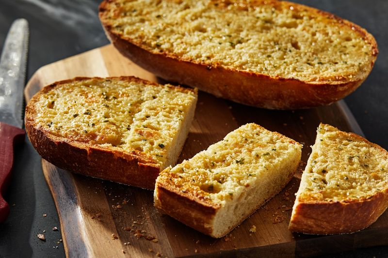 Garlic Butter Toast Soldiers