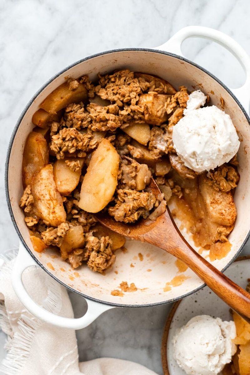 Spiced Apple Crumble