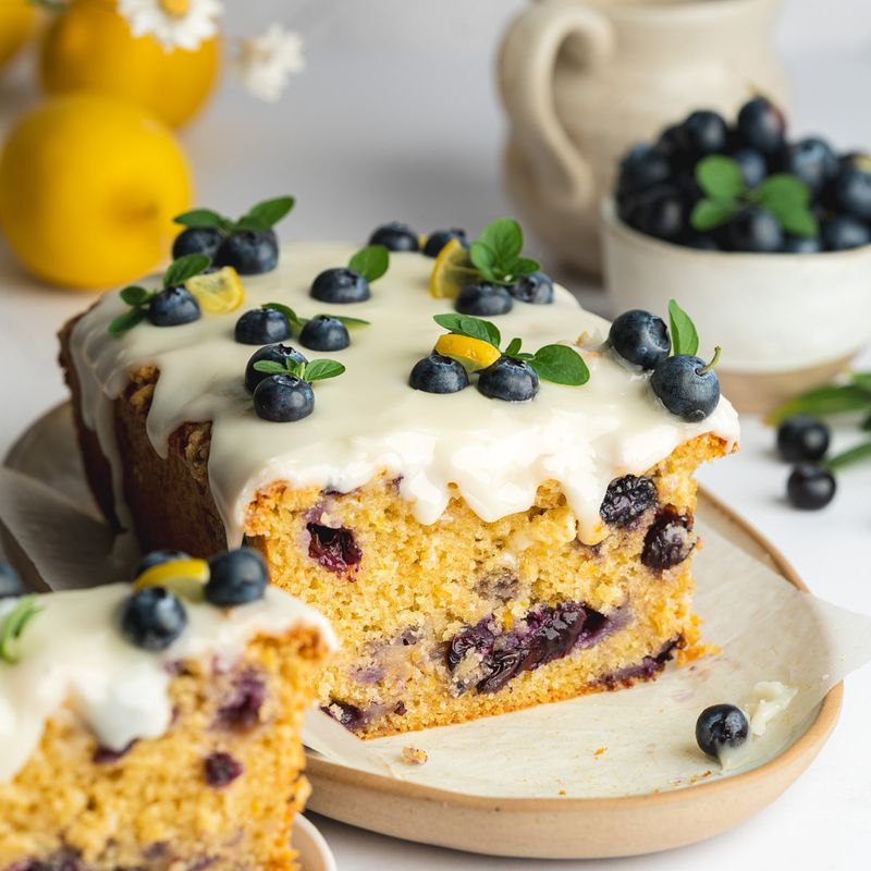 Lemon Blueberry Loaf Cake