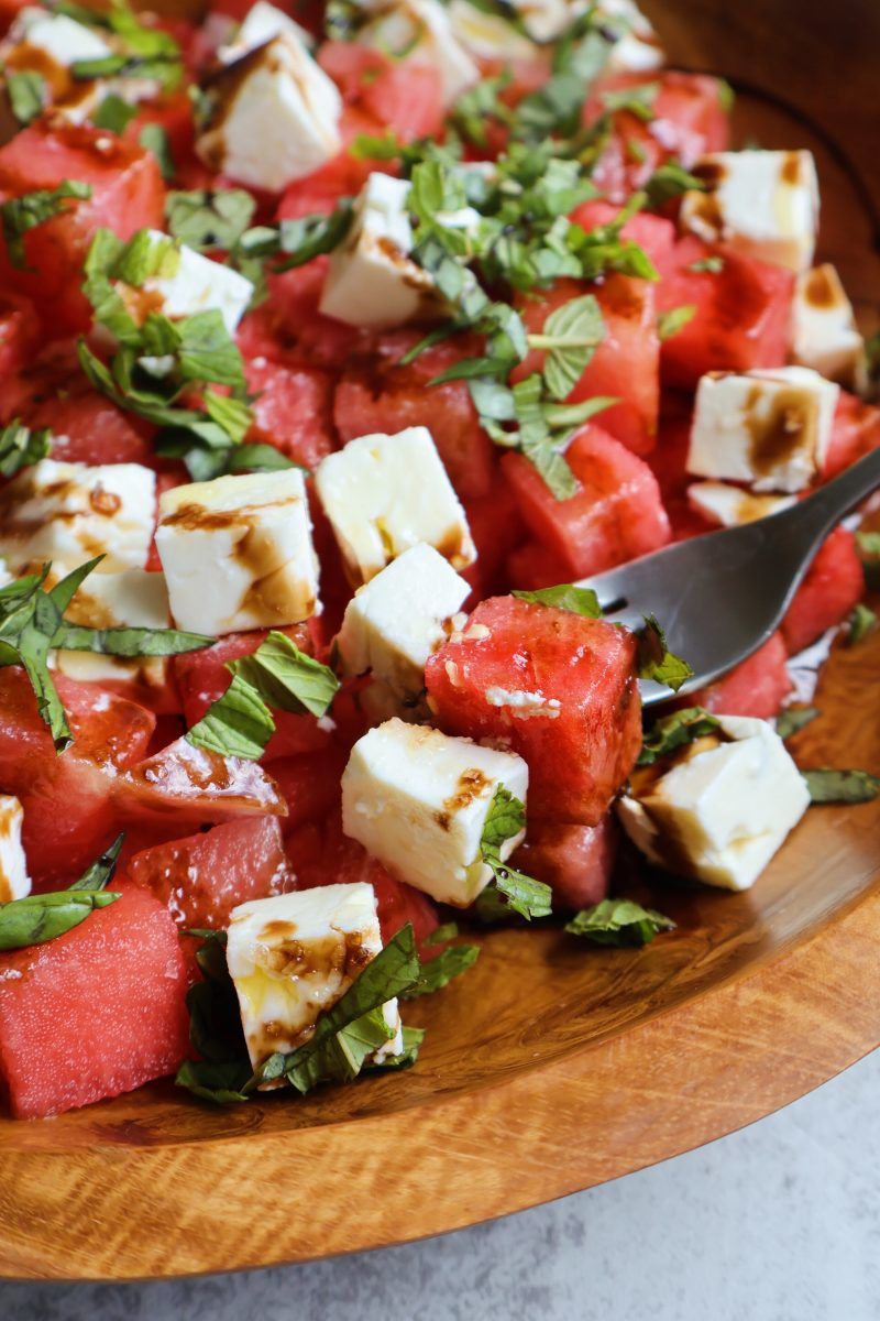 Watermelon and Feta Cheese