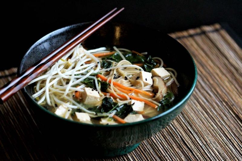 Miso Soup Noodle Bowl