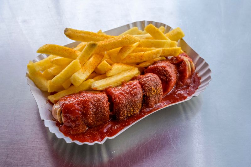 Currywurst from Berlin, Germany