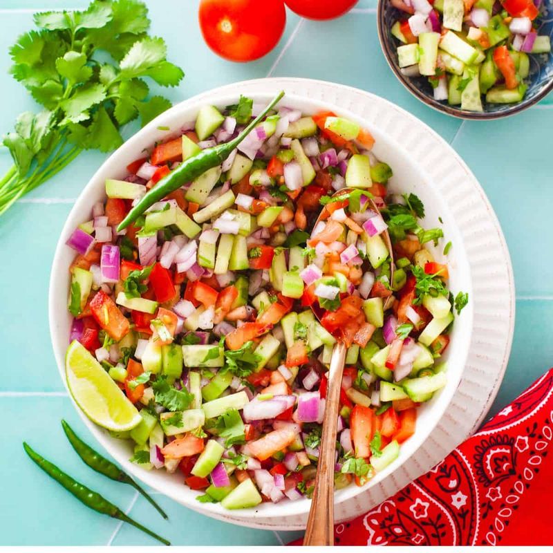 Indian Kachumber Salad