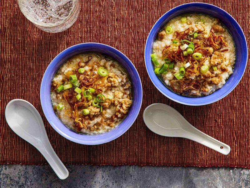 Chinese Congee (Rice Porridge)