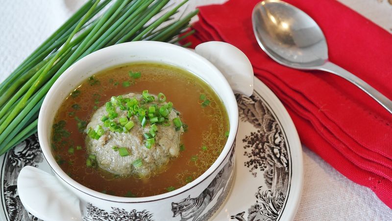 Leberknödelsuppe (Liver Dumpling Soup)