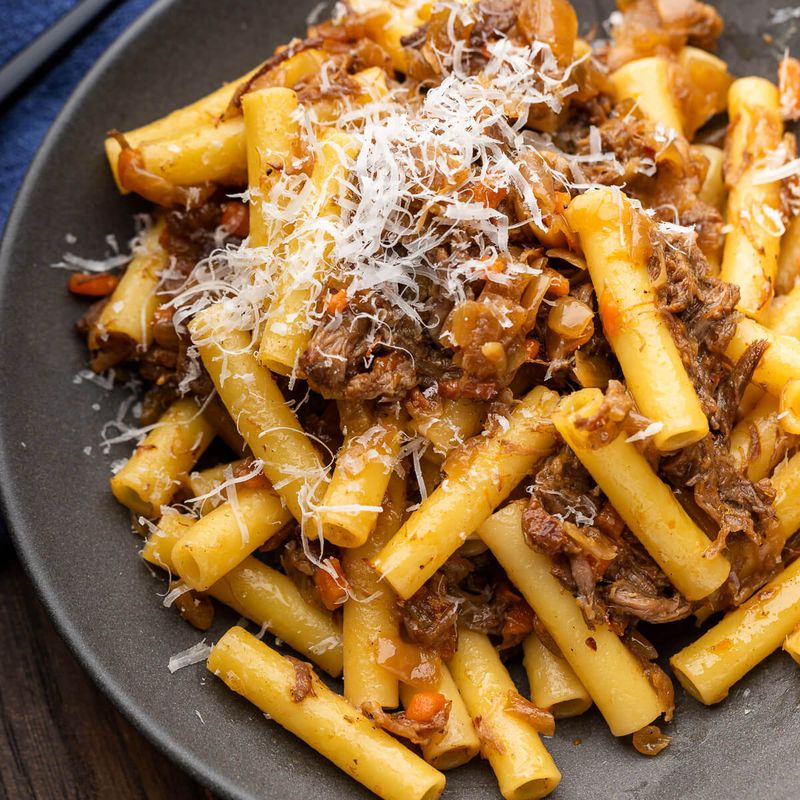 Pasta alla Genovese from Naples