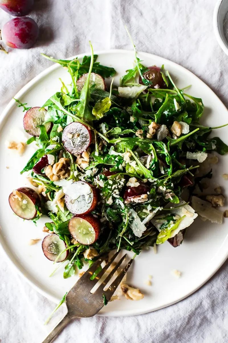 Cotton Candy Grape and Blue Cheese Salad