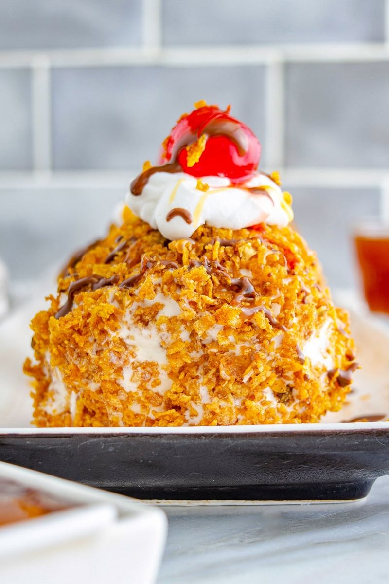 Fried Ice Cream - Mexico
