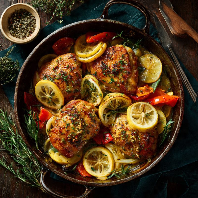 One-Pan Lemon Herb Chicken