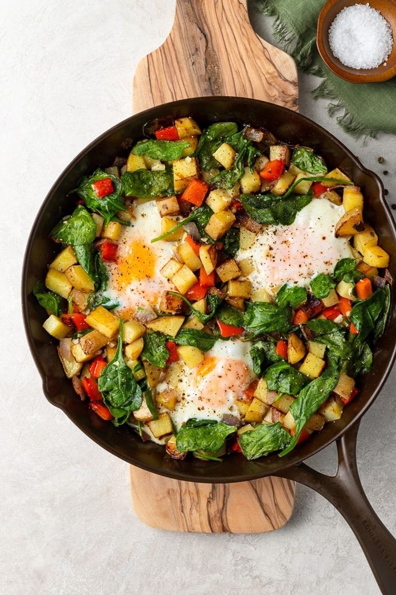 Potato and Egg Breakfast Skillet