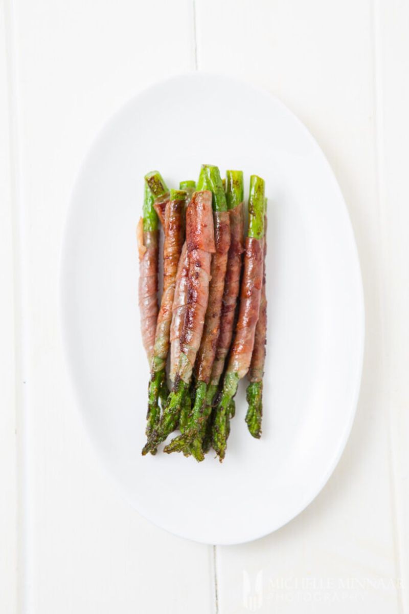 Asparagus Wrapped in Parma Ham