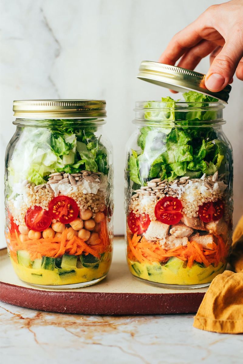 Build Ready-to-Go Salad Jars