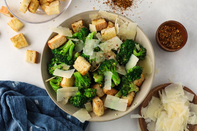Toss It Into a Bold Broccoli Caesar Salad