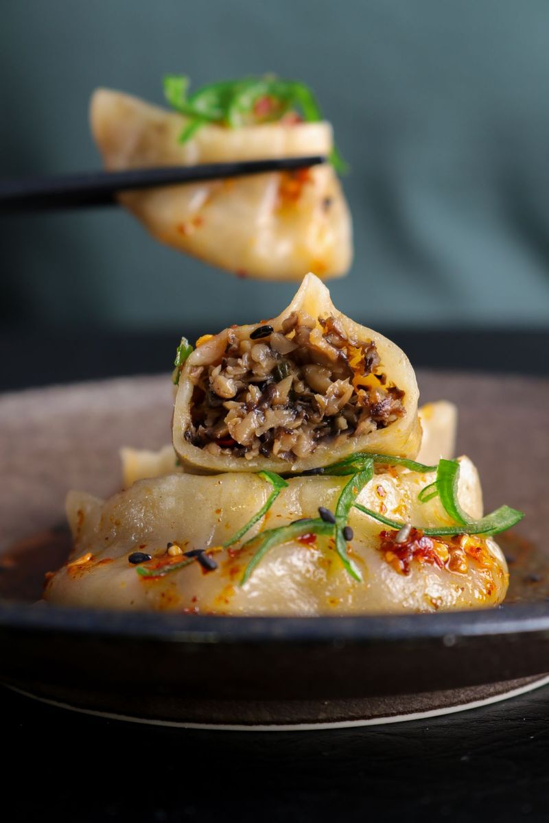 Incorporate Mushrooms Into Homemade Dumplings