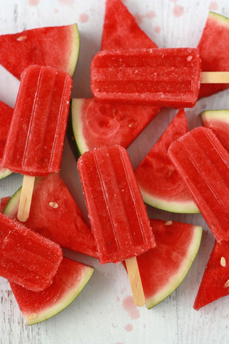 Watermelon Popsicles