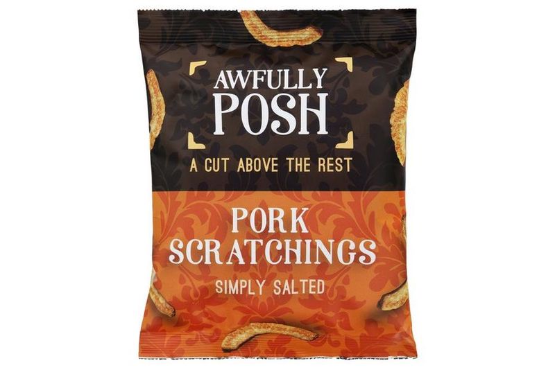Awfully Posh Pork Crackling Original