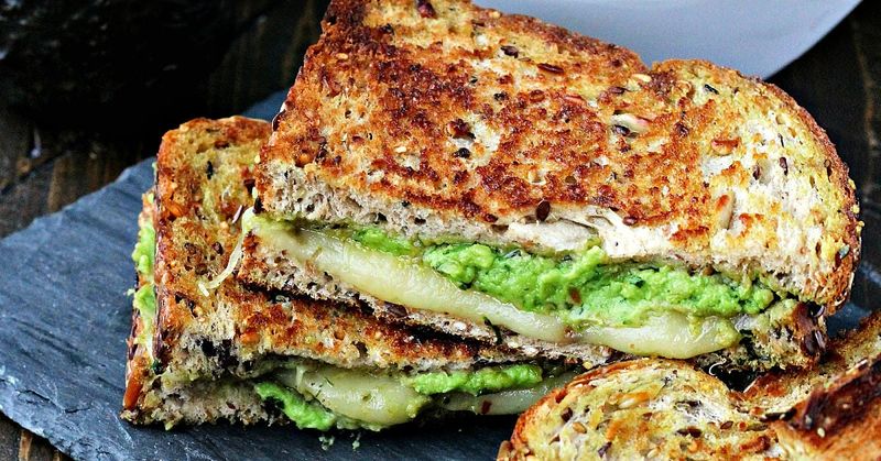 Avocado and Pepper Jack Grilled Cheese