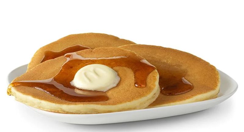 Hotcakes with Syrup and Butter