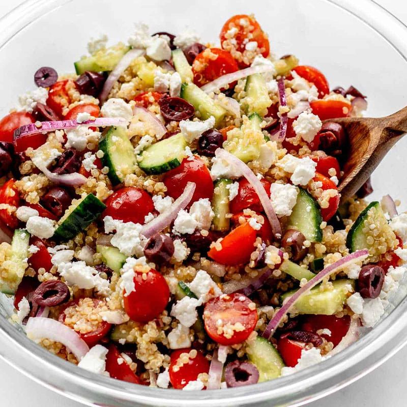 Quinoa Greek Salad