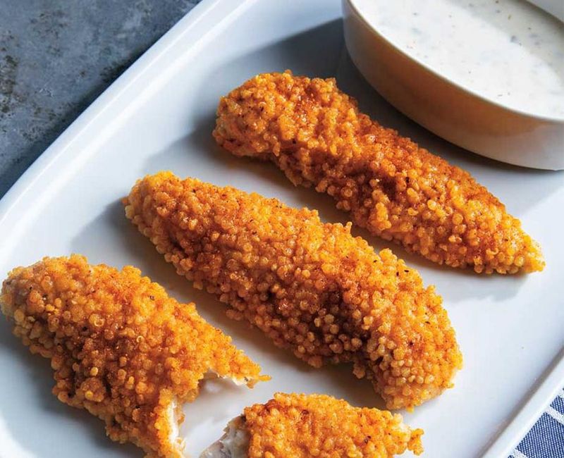 Quinoa-Crusted Chicken