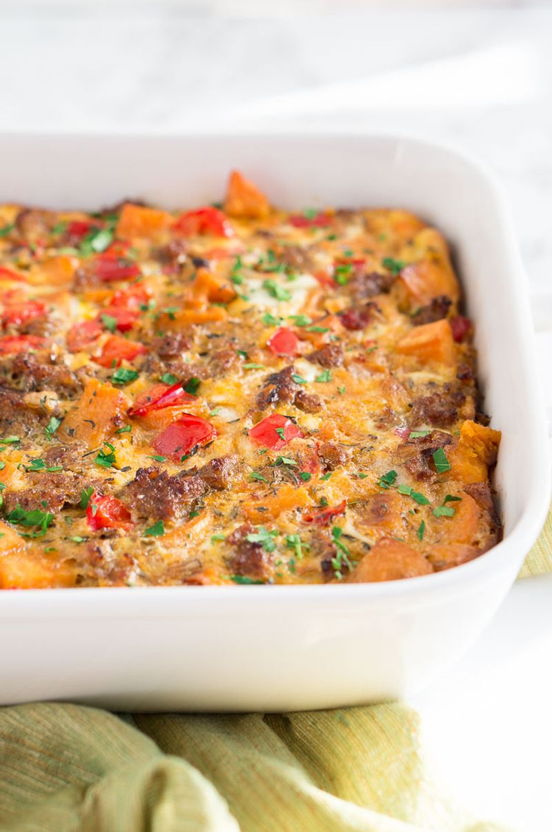 Sweet Potato and Egg Breakfast Bake