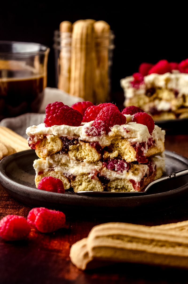 Raspberry Tiramisu