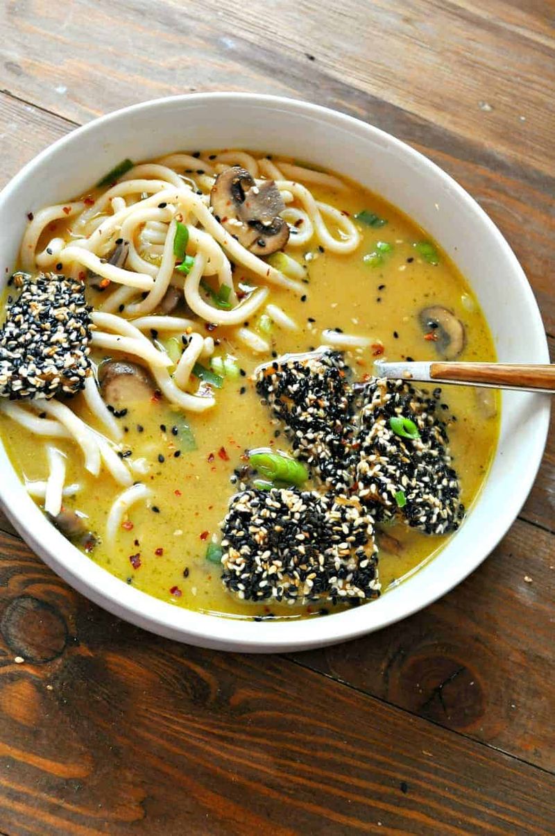 Creamy Sesame Miso Soup