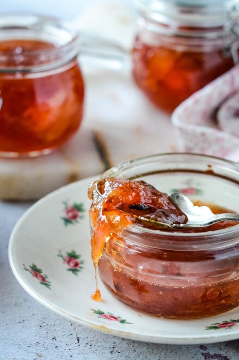 Rhubarb and Ginger Jam