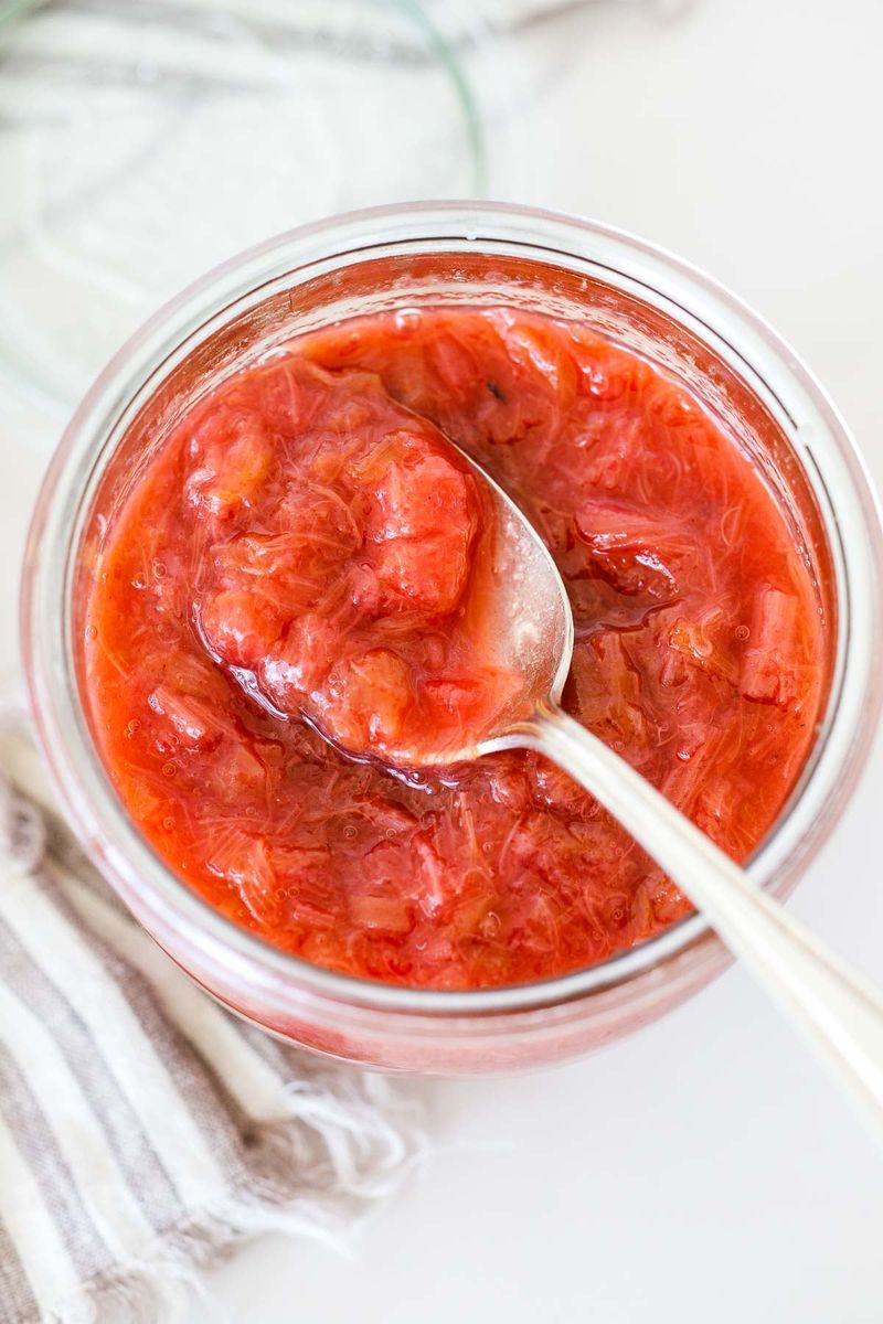 Rhubarb Compote for Breakfast