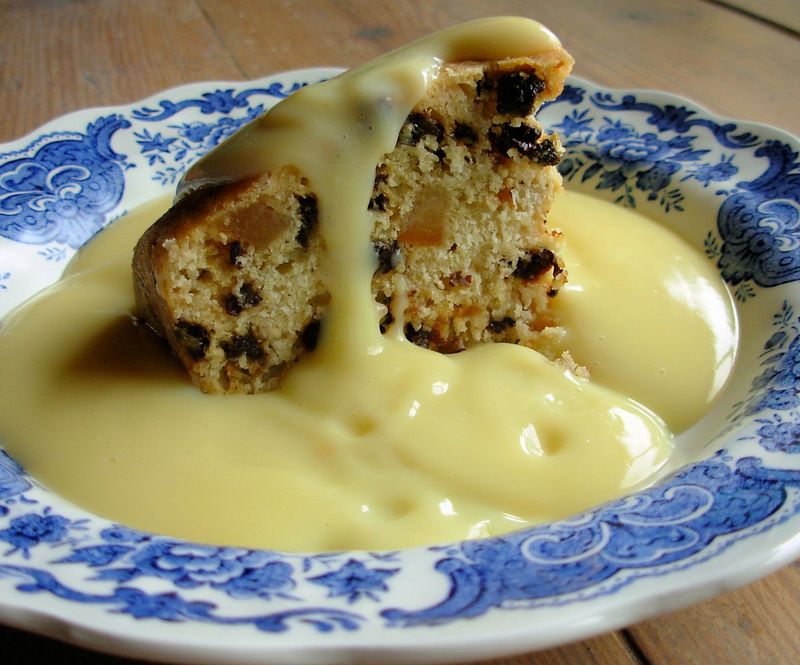 Spotted Dick and Custard