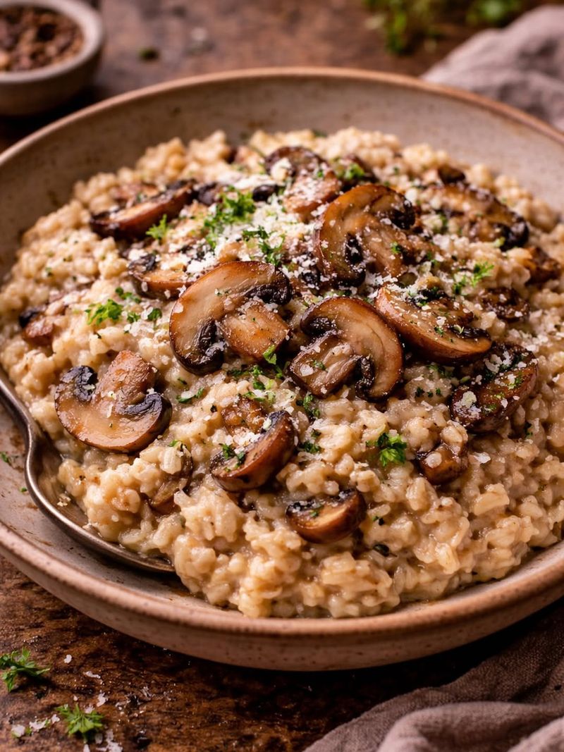 Mushroom Risotto