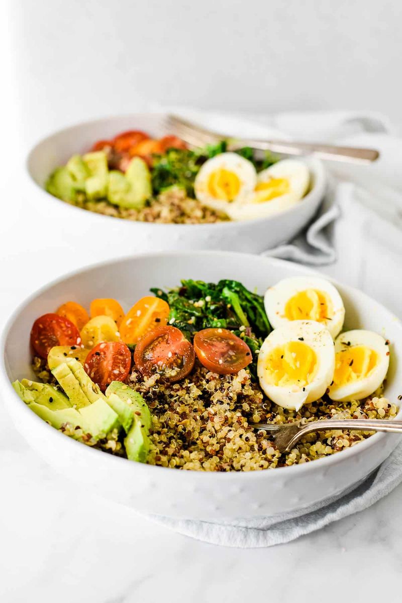 Breakfast Grain Bowl with Soft-Boiled Egg