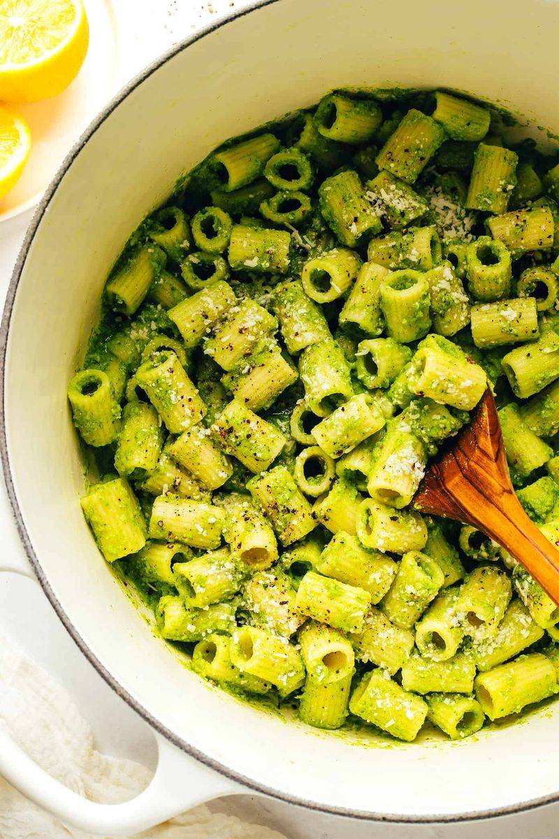 Blend It Into a Vibrant Green Pasta Sauce
