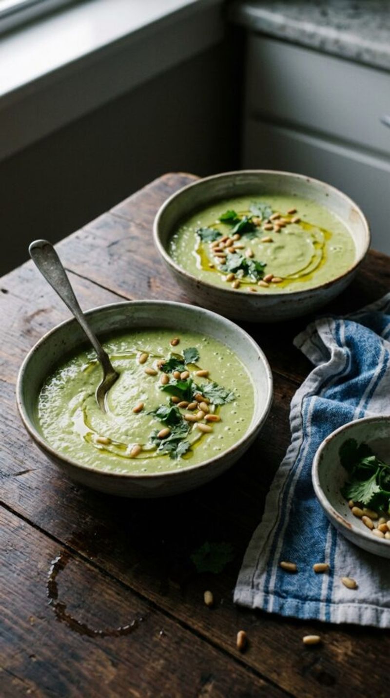 Avocado and Lime Cold Soup
